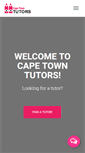 Mobile Screenshot of capetowntutors.com